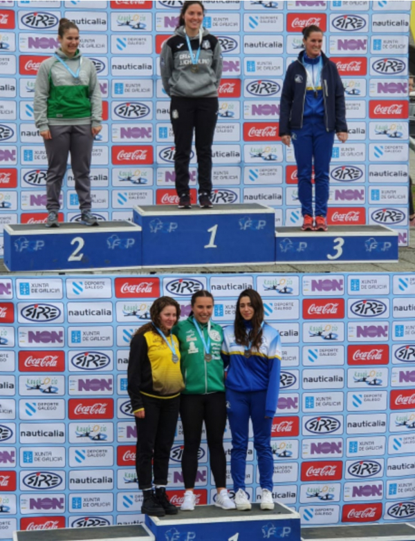 MEDALLAS DE BRONCE PARA SARA DURÁN Y RAQUEL RODRIGUEZ EN EL CAMPEONATO GALLEGO DE INVIERNO