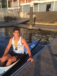 TRES MEDALLAS PARA LUIS RODRIGUEZ EN EL NACIONAL DE PISTA